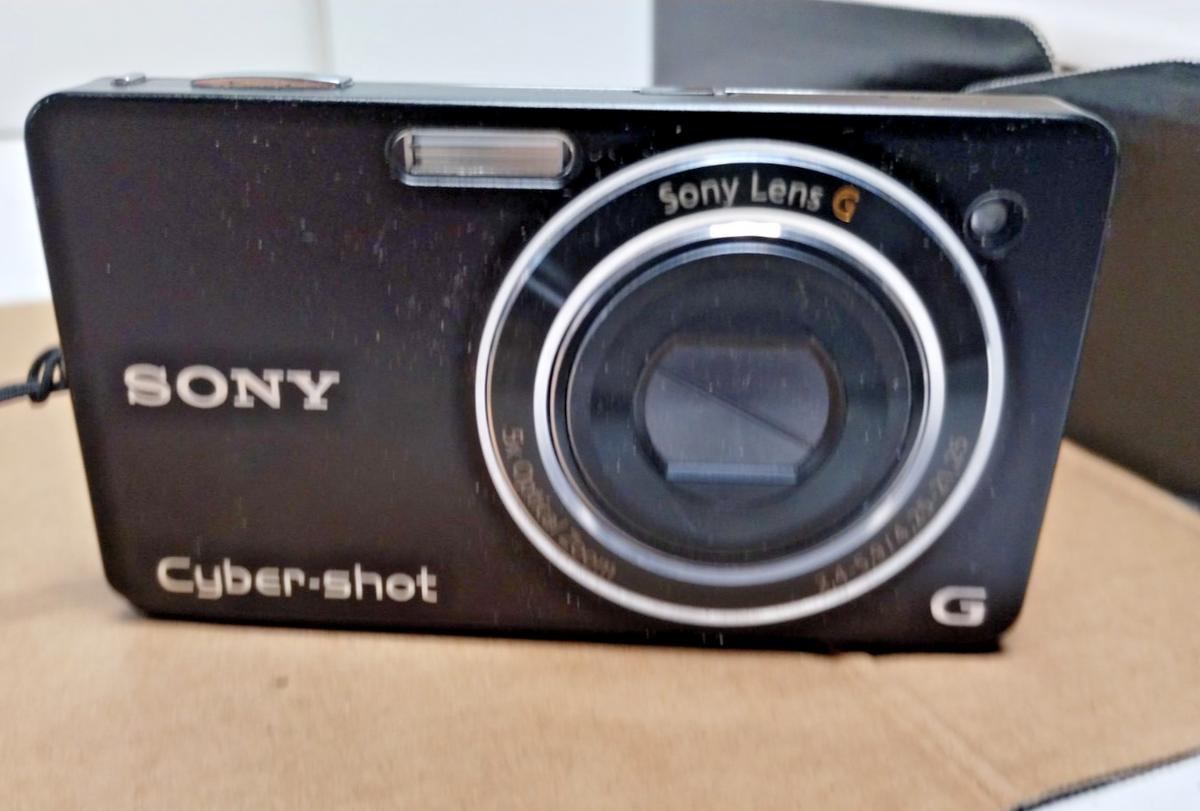 Sony Cyber-shot DSC-WX1 10.2MP Digital Camera - Black for