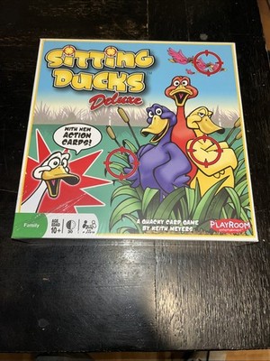 Sitting Ducks Deluxe Card Game Playroom Entertainment 2015 Keith Meyers Sealed