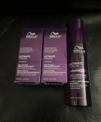Wella Professionals Ultimate Color 2x Miracle Leave-In Mask and Shine Spray