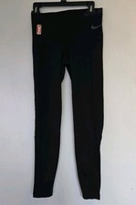 Nike Pants Womens M Black Pro WNBA Dri-Fit Capri Gym Basketball Training Fitness