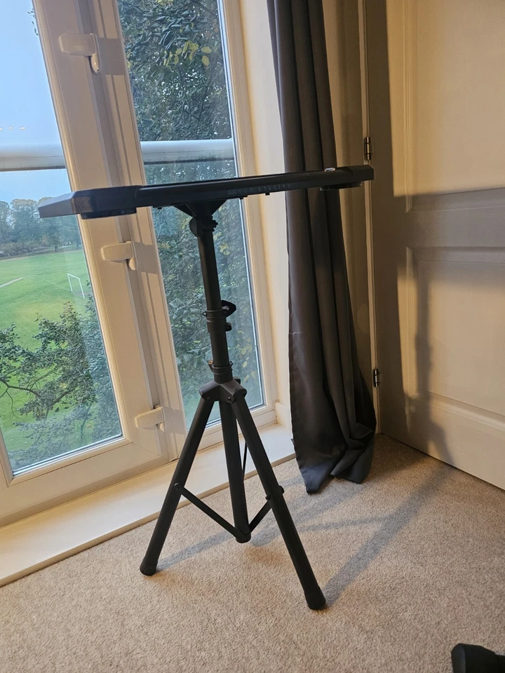 KOM Indoor Cycling Media Display Desk Adjustable Tripod Workstation - Image 2 of 2