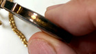 Vintage 1887 Victorian Sixpence Enameled Coin Pendant Necklace Golden Jubilee — photo 3
