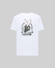 New  Psycho Bunnyy Racing Bunny Graphic T-shirt All Size