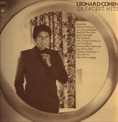 Leonard Cohen Greatest Hits INSER INCL. NEAR MINT CBS Vinyl LP