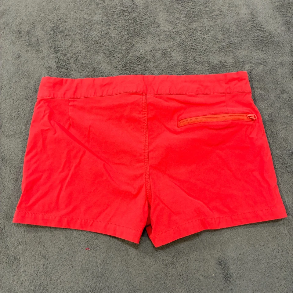 Burton Rojo Informal Exterior Verano Ropa Activa Cordón Cintura Corto Mujer’s Talla 31 Foto 2 de 4