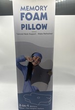 Cervical Memory Foam Pillow for Neck Pain Relief Ergonomic Neck Support Pillow