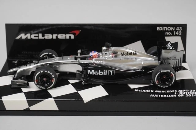 1:43 MINICHAMPS 530144322 McLaren Mercedes MP4-29 Australia 2014 #22 model car - Image 3 of 4