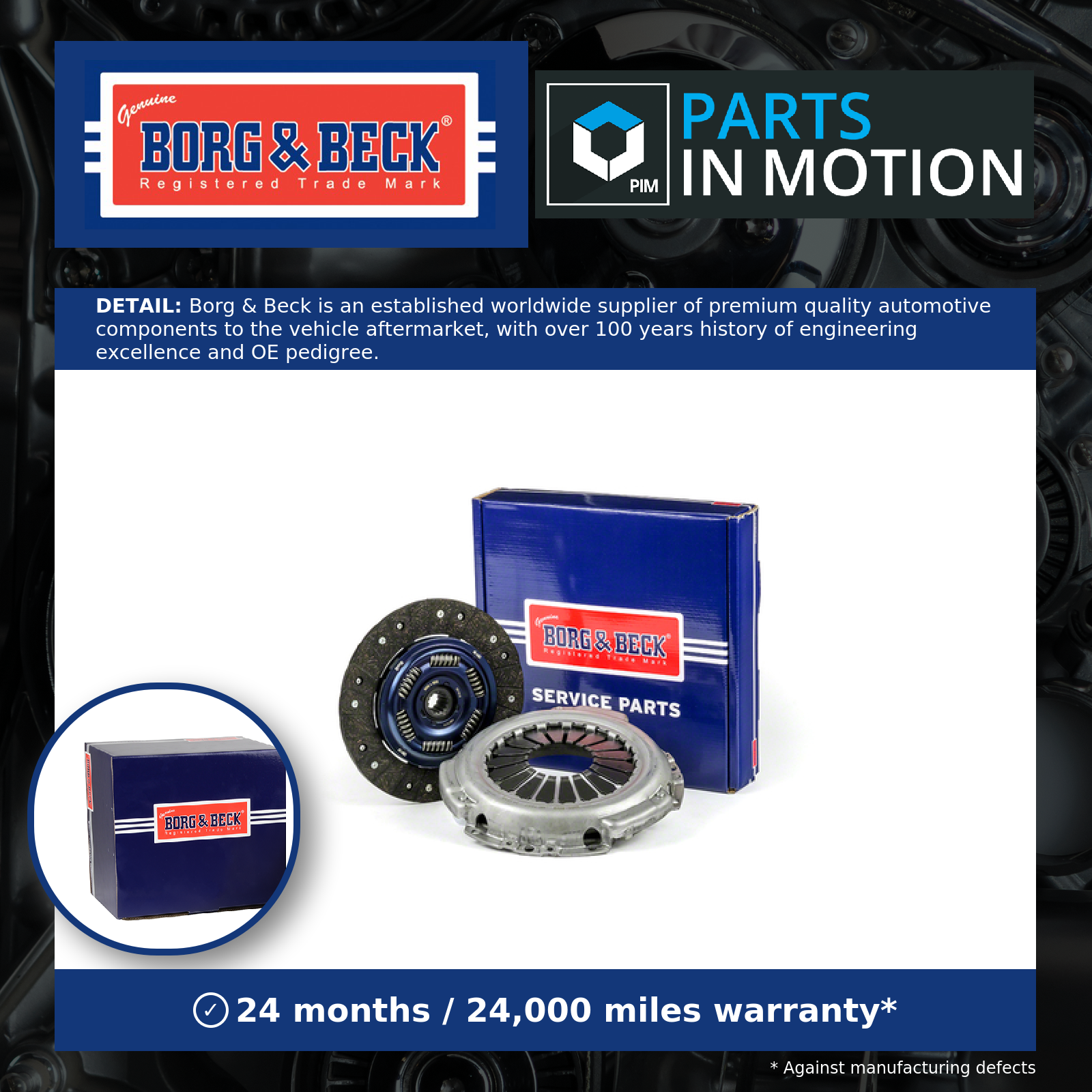 Clutch Kit 2 piece (Cover+Plate) fits MG MGZT 2.0D 02 to 05 204D2 228mm B&B New