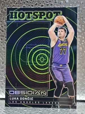 Luka Doncic *Hotspot 049/125* 2024-25 Panini Obsidian Basketball #12 LA Lakers