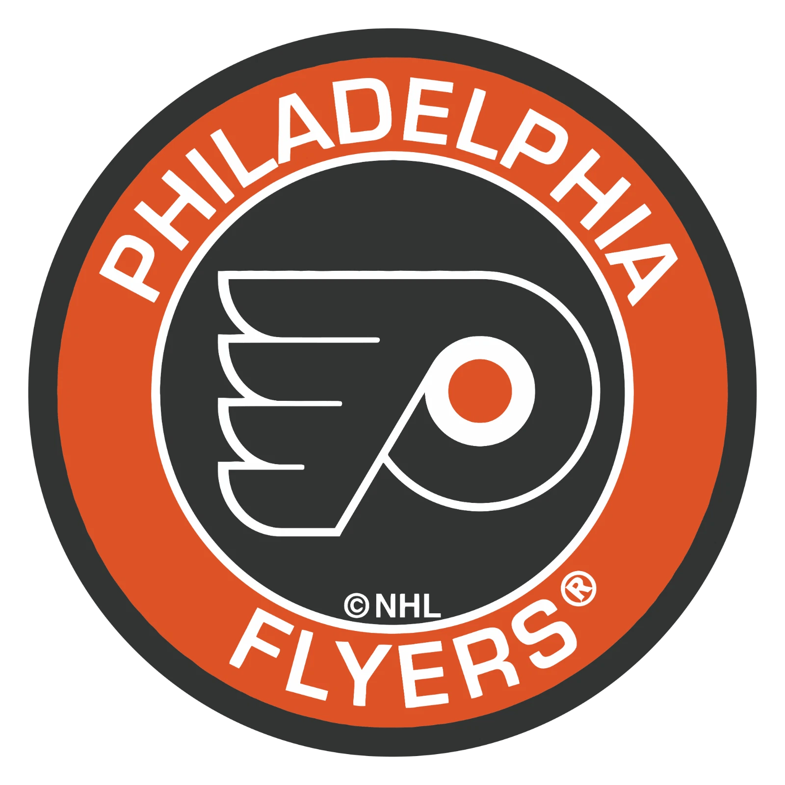 Philadelphia Flyers Mens Heavyweight 1/4 Zip Sweatshirt S-4XL, LT-4XLT New