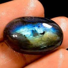 Top Quality Natural Labradorite Oval Cabochon Loose Gemstone 23 Ct 24X15X7 mm