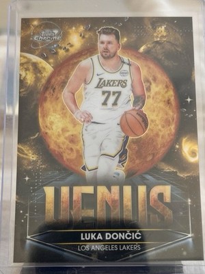 2025-26 Topps Cosmic Chrome LUKA DONCIC SSP Venus Planetary Pursuit #PPV-7