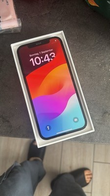 iPhone 12   128 GB Schwarz  Gute Zustand Alle Originalleichte Gebrauchsspuren