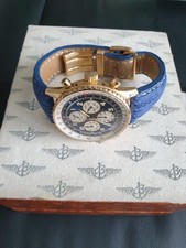 Breitling Airborne K33030 18K 750 Gold Navitimer 97,4g Rare Vintage Fullset