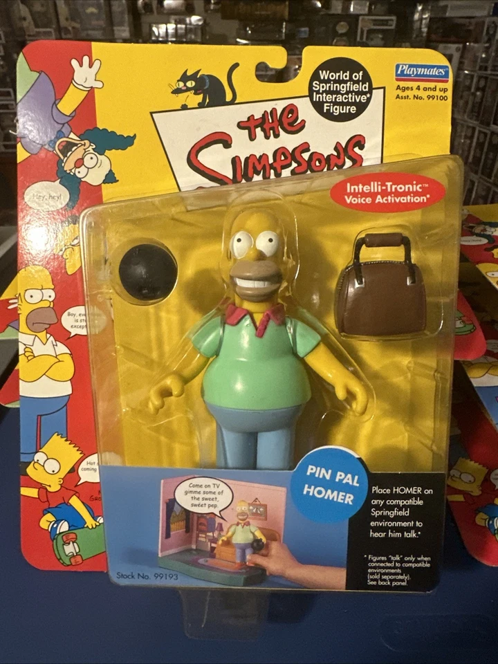 Playmates Toys Los Simpson Figuras Interactivas Varios Lote de 7 Nuevos Foto 4 de 4