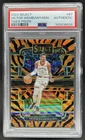 2023-24 Panini Select Victor Wembanyama Tiger Prizm RC Concourse #87 PSA AUTH