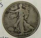 1928-S 50C    WALKING LIBERTY HALF DOLLAR.    NICE SILVER COIN.