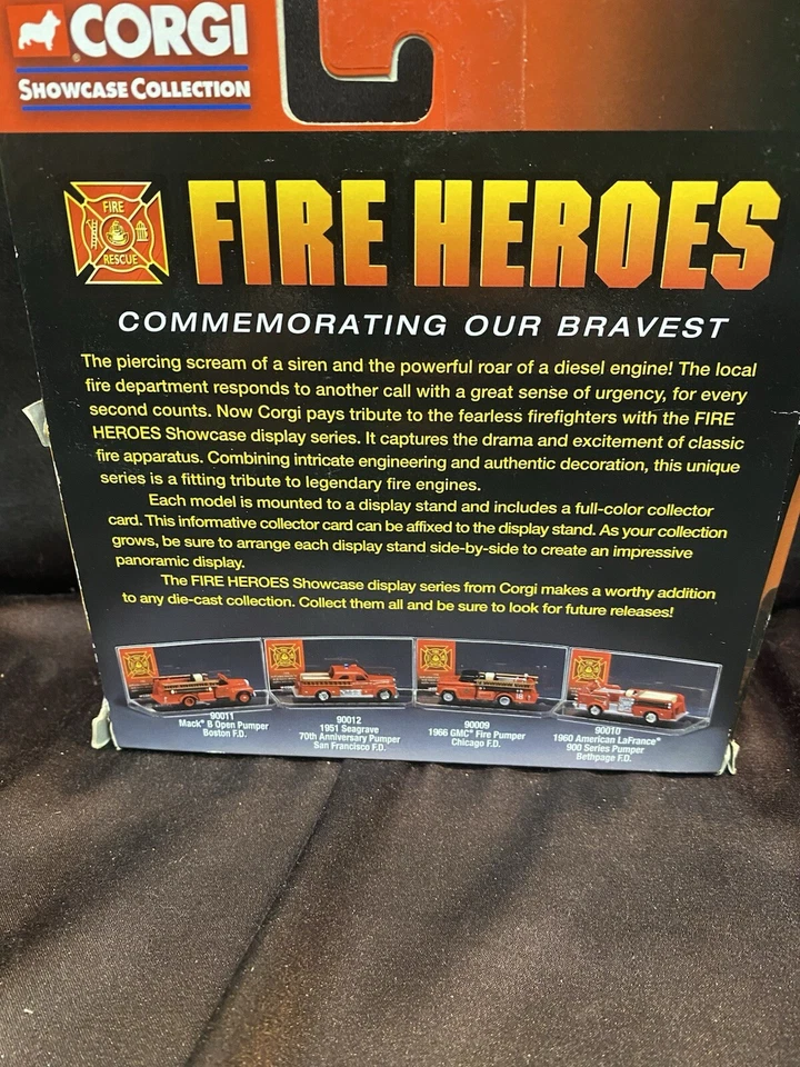 2002 Corgi Fire Heroes GMC Fire Pumper, Chicago F.D. - Image 4 of 4