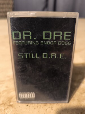 Still D.R.E. Dr Dre Ft Snoop Dogg Cassette Tape Single (2000) Very Rare Hip Hop