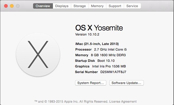 iMac A1418 Late 2013 Logic Board GHz i5-4570R Iris Pro