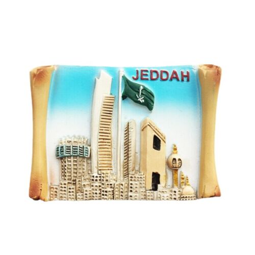 Saudi Arabia West Coast Jeddah Crafts Fridge Magnets - Picture 1 of 5