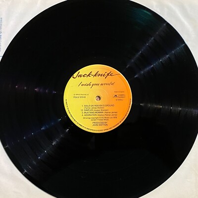 JACK-KNIFE - I Wish You Would - 1979 UK Import Rock LP