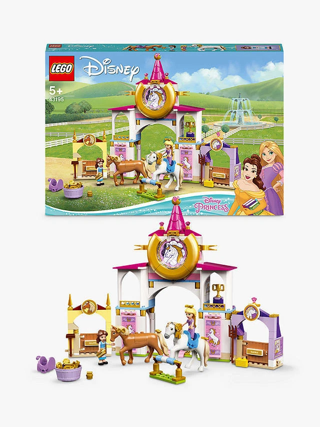 LEGO Belle & Rapunzel's Royal Stables Set 43195 Disney New & Sealed FREE POST - Image 3 of 4