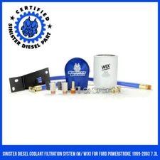 Sinister Diesel Coolant Filtration System (W/ WIX) for Ford 1999-2003 7.3L