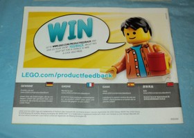 Lego 21123 Minecraft The Iron Golem Instruction Manual.