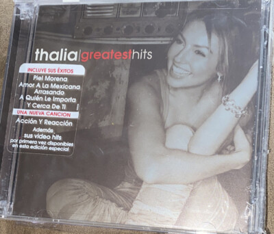 THALIA - Greatest Hits- 2 DISC SET- CD w/ Bonus DVD- BRAND NEW