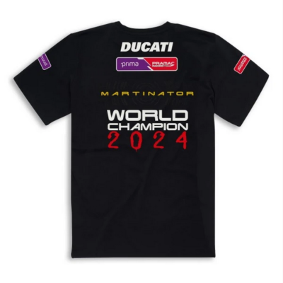 Ducati Prima Pramac World Champion T-Shirt MotoGP Jorge Martin