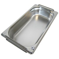 Acmax Gn 1/3 GastronormbehäLter Gn BehäLter Edelstahl 2,5 Liter Tiefe 65 Mm Fall