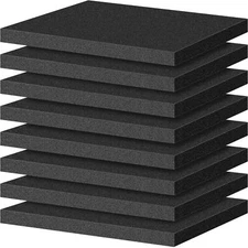 	ToLanbbt Polyurethane Foam Sheets 8P for Tool Box Camera Crafts 16x12x1	