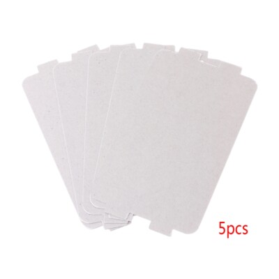 5Pcs Microwave Oven Mica Plate Sheet Thick Replacement Part 107x64mm For