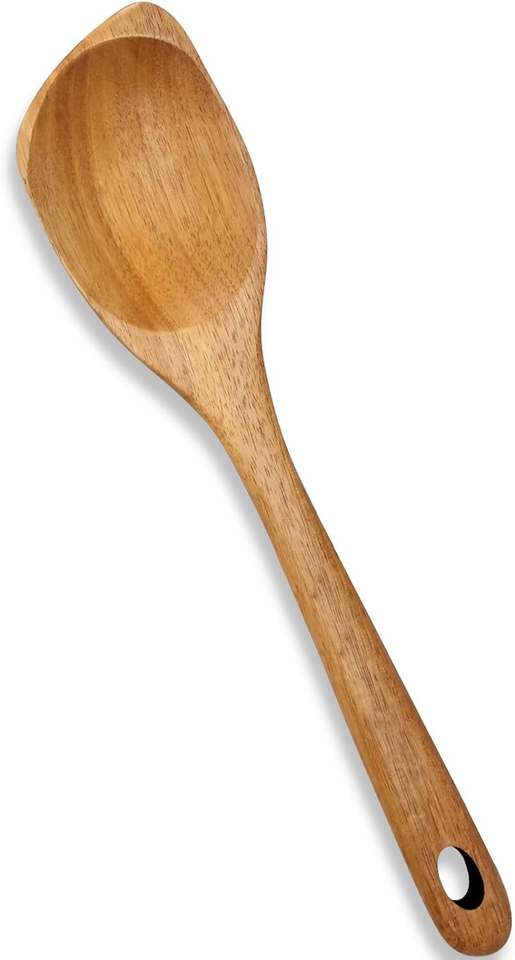 Large Wooden Spoons for Cooking Spatula Mixing Serving Spoon Acacia
