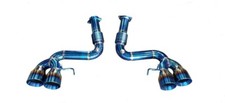 Chevrolet Corvette C8 6.2L 20-24 TOP SPEED PRO-1 SP Titanium Exhaust System BLUE
