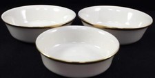 Lenox Eternal Set of One Fruit Bowl and Two 6 Inch All-Purpose Bowls Manuf 2nds