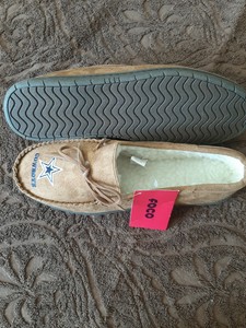 cowboys moccasin slippers