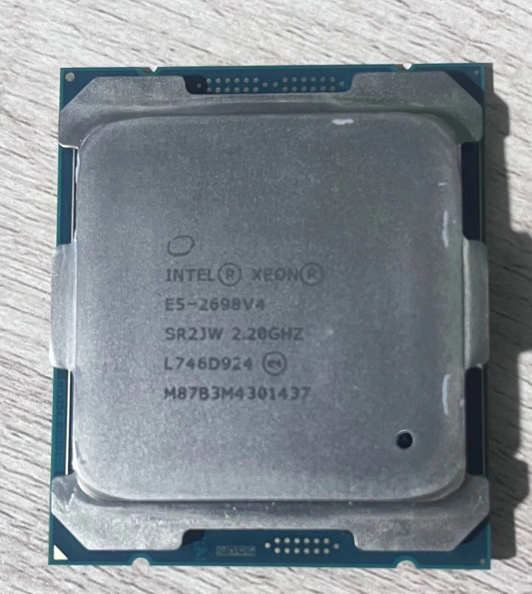 Xeon Intel Xeon E5-2698 V4 Processor Model Computer Processors