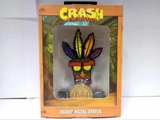 PowerA Heavy Metal Crash Bandicoot Statue - Aku Aku, New