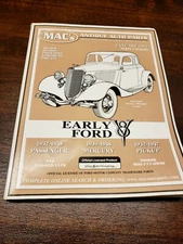 Early FORD V8 PARTS CATALOG Mac's Antique Auto Parts January 2002 