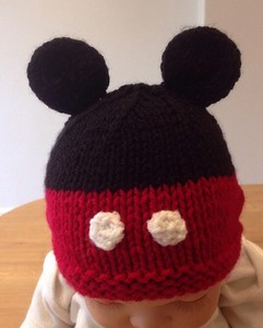 mickey mouse baby hat