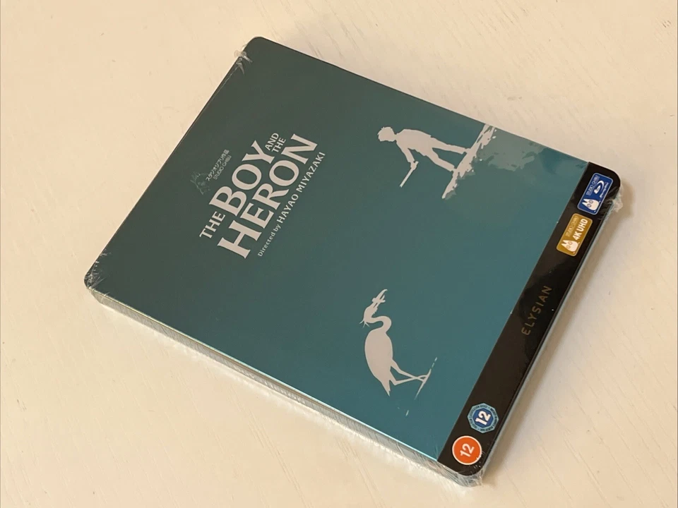 The Boy And The Heron 4K UHD Blu-ray SteelBook U.K. Exclusive Loose Disc - Image 4 of 4