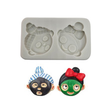 Beauty Spa Face Mask Fondant Chocolate Resin ...