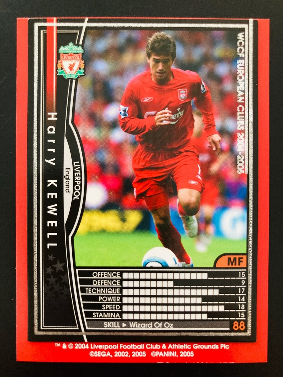 2004-05 Panini WCCF European Clubs Liverpool base card - Pick a