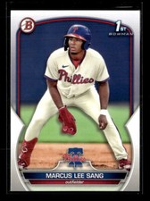 2023 Bowman Prospect Paper Marcus Lee Sang Phillies 1st #BP-126 5 Card Lot
