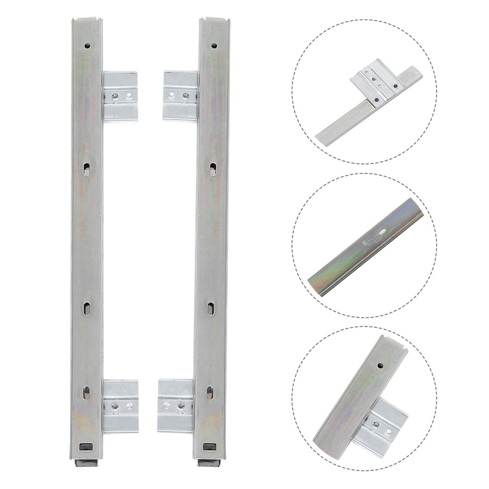 Keyboard Tray Slide Rails for Desk Mounting – Computer Accessory Hardware Brackets-image