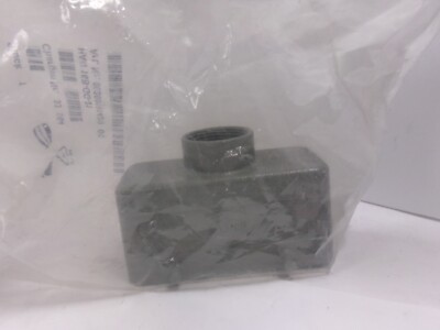 (1) NEW HARTING HOOD CONNECTOR 16B-GG-21 09300161420