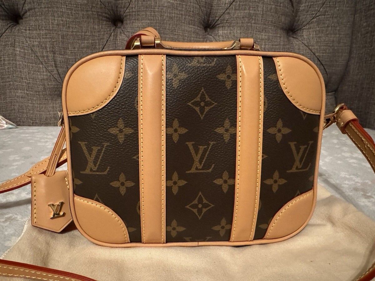 Louis Vuitton M44804 Valisette BB Monogram Natural Handbag