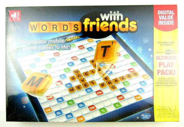 Zynga Words With Friends Hasbro Classic Board Game T5 for sale online